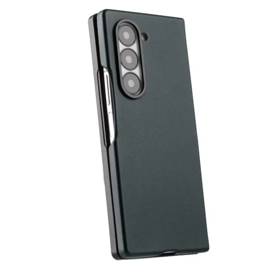 Cover Samsung Z Fold 6 Snap Pro Case Leather Melkco - Dark Green
